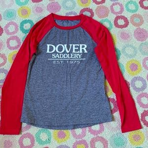 Girls Long Sleeved Shirt Equestrian Medium